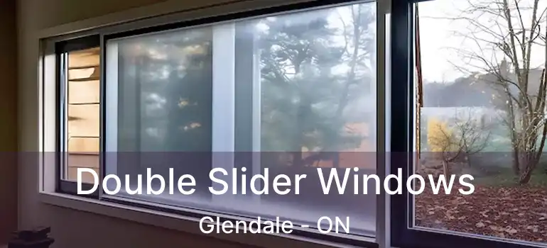  Double Slider Windows Glendale - ON
