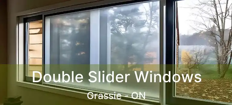  Double Slider Windows Grassie - ON