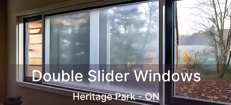  Double Slider Windows Heritage Park - ON