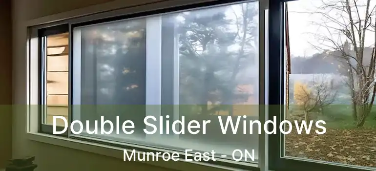  Double Slider Windows Munroe East - ON