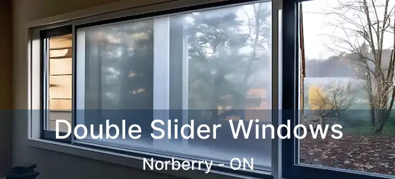  Double Slider Windows Norberry - ON