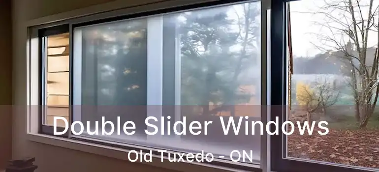  Double Slider Windows Old Tuxedo - ON
