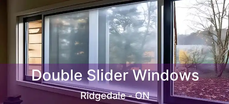  Double Slider Windows Ridgedale - ON