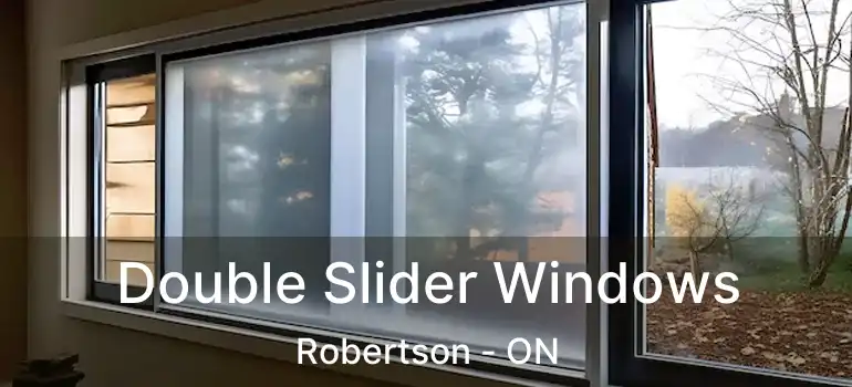  Double Slider Windows Robertson - ON