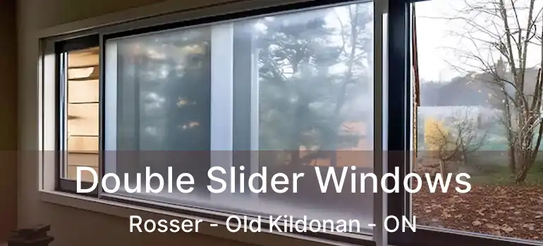  Double Slider Windows Rosser - Old Kildonan - ON