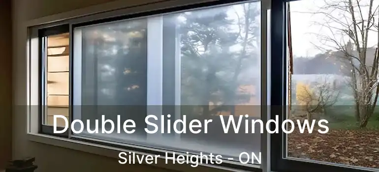  Double Slider Windows Silver Heights - ON