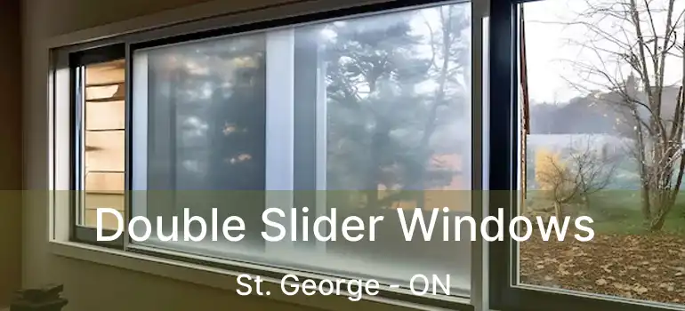  Double Slider Windows St. George - ON