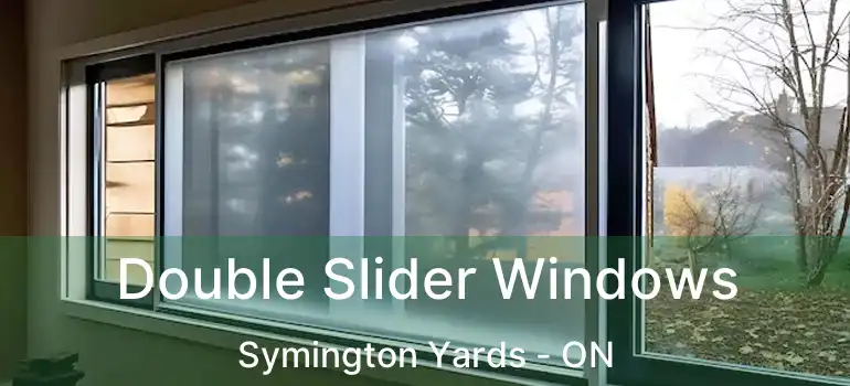  Double Slider Windows Symington Yards - ON
