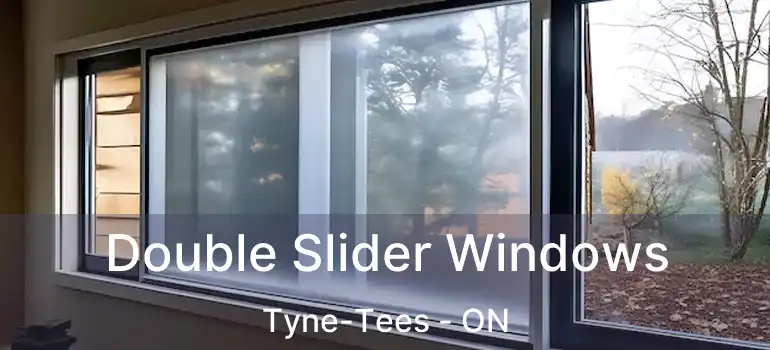  Double Slider Windows Tyne-Tees - ON