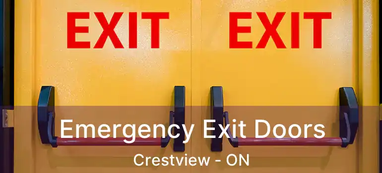  Emergency Exit Doors Crestview - ON