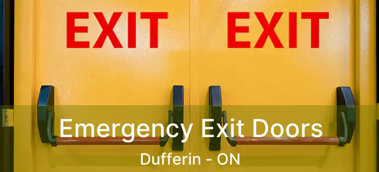  Emergency Exit Doors Dufferin - ON