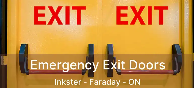  Emergency Exit Doors Inkster - Faraday - ON