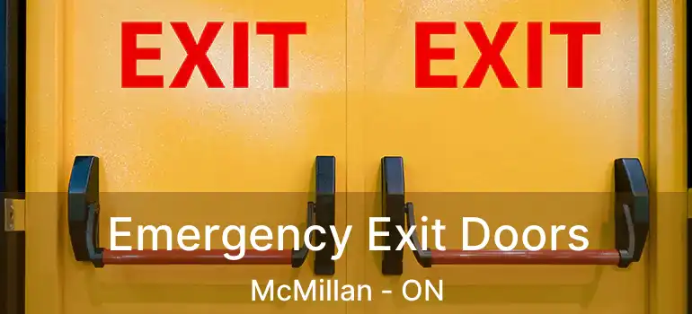  Emergency Exit Doors McMillan - ON