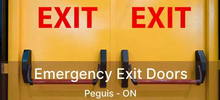  Emergency Exit Doors Peguis - ON
