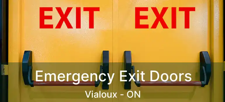  Emergency Exit Doors Vialoux - ON