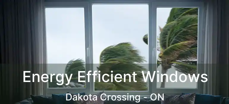  Energy Efficient Windows Dakota Crossing - ON