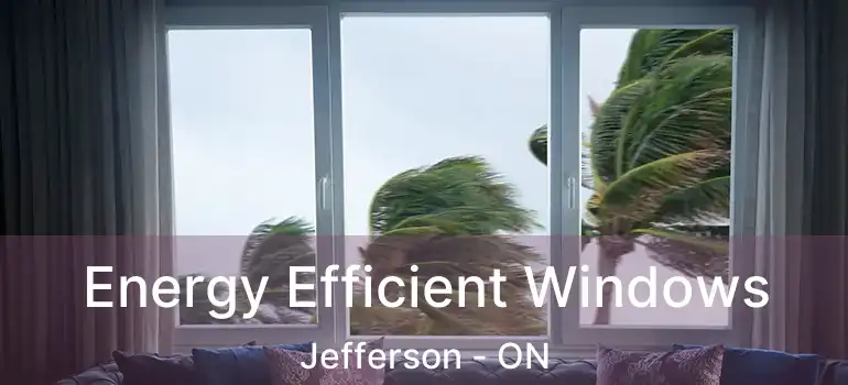  Energy Efficient Windows Jefferson - ON