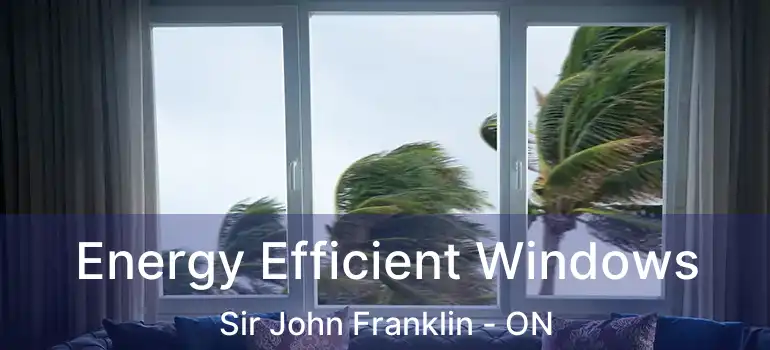  Energy Efficient Windows Sir John Franklin - ON