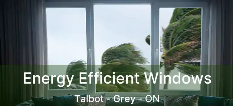  Energy Efficient Windows Talbot - Grey - ON