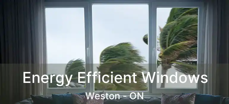  Energy Efficient Windows Weston - ON