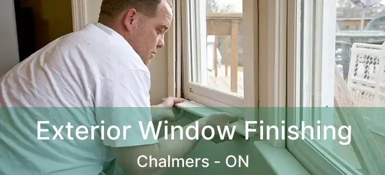  Exterior Window Finishing Chalmers - ON