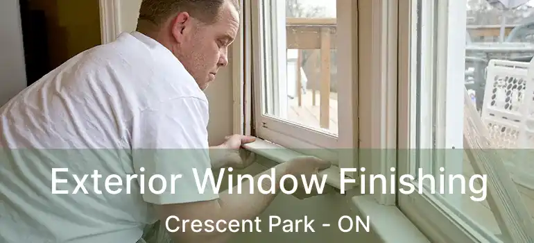  Exterior Window Finishing Crescent Park - ON