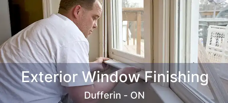  Exterior Window Finishing Dufferin - ON