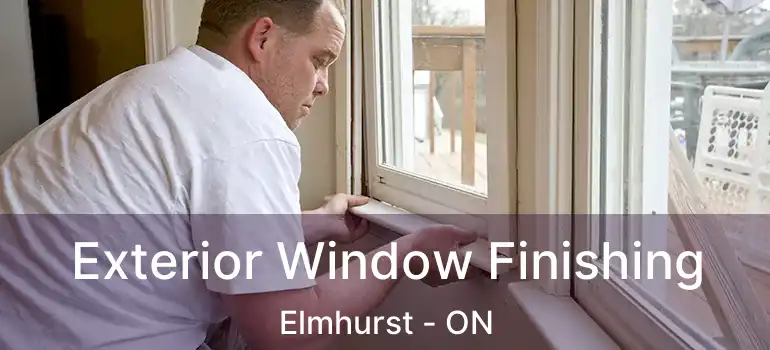  Exterior Window Finishing Elmhurst - ON