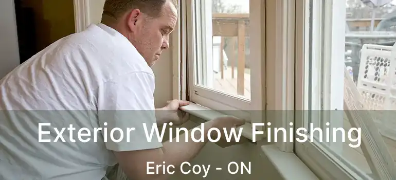  Exterior Window Finishing Eric Coy - ON