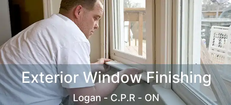  Exterior Window Finishing Logan - C.P.R - ON