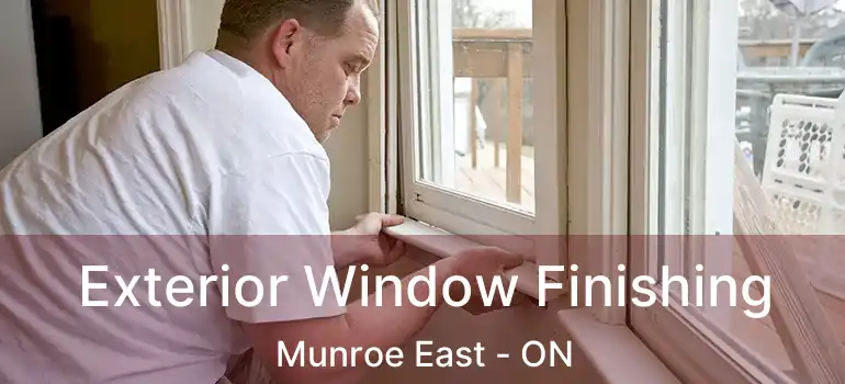  Exterior Window Finishing Munroe East - ON
