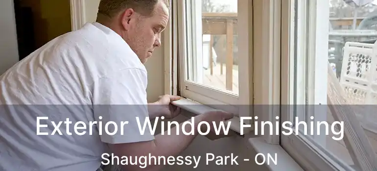  Exterior Window Finishing Shaughnessy Park - ON