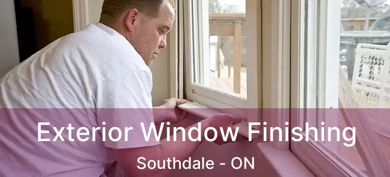  Exterior Window Finishing Southdale - ON