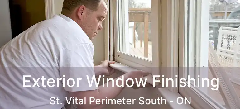  Exterior Window Finishing St. Vital Perimeter South - ON