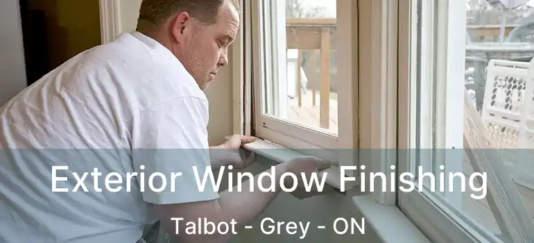  Exterior Window Finishing Talbot - Grey - ON
