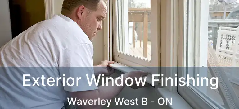  Exterior Window Finishing Waverley West B - ON
