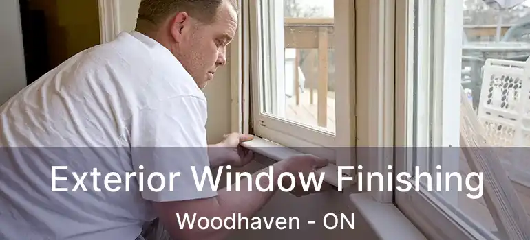  Exterior Window Finishing Woodhaven - ON
