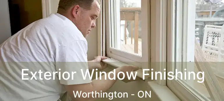  Exterior Window Finishing Worthington - ON