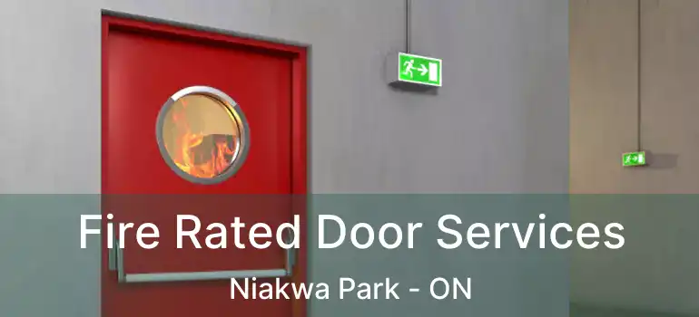  Fire Rated Door Services Niakwa Park - ON