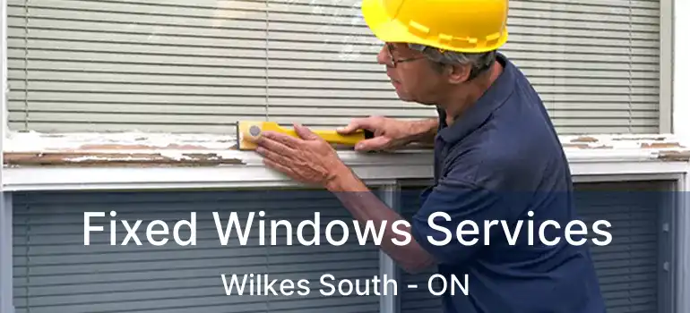  Fixed Windows Services Wilkes South - ON