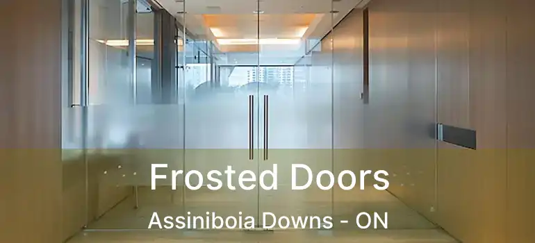  Frosted Doors Assiniboia Downs - ON
