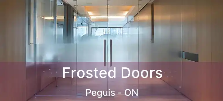  Frosted Doors Peguis - ON