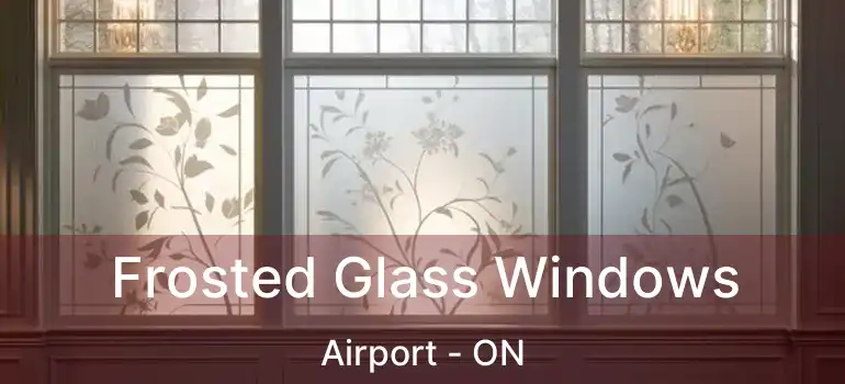  Frosted Glass Windows Airport - ON