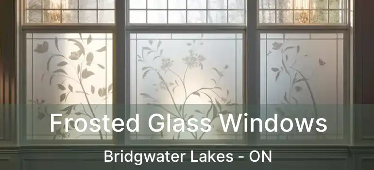  Frosted Glass Windows Bridgwater Lakes - ON