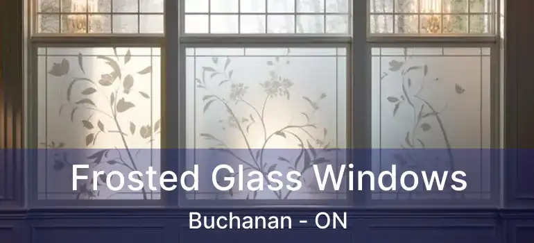  Frosted Glass Windows Buchanan - ON