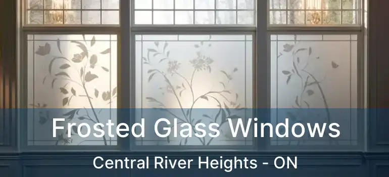  Frosted Glass Windows Central River Heights - ON