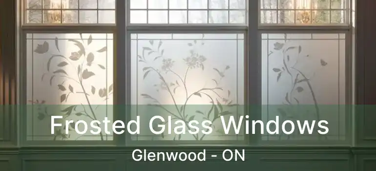  Frosted Glass Windows Glenwood - ON