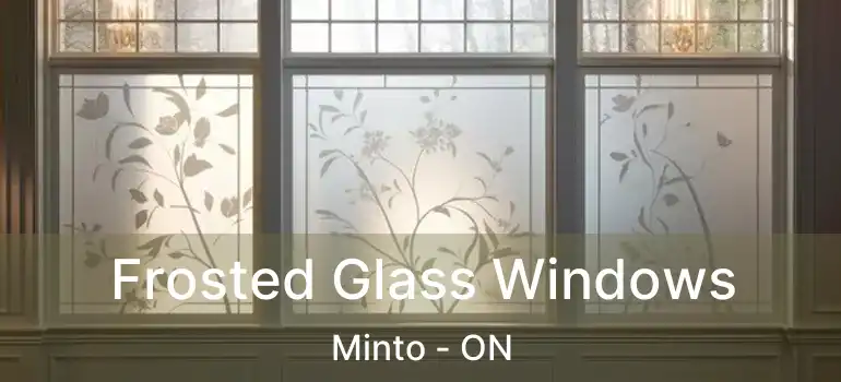  Frosted Glass Windows Minto - ON