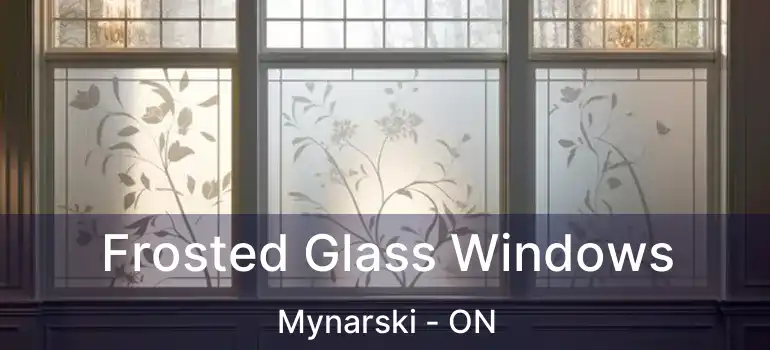  Frosted Glass Windows Mynarski - ON