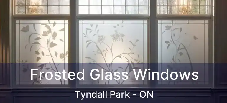  Frosted Glass Windows Tyndall Park - ON